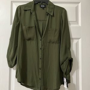 Oliver green blouse